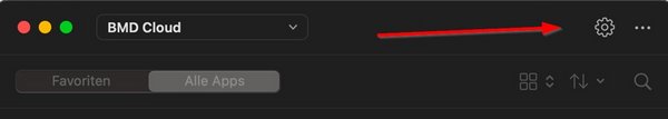 Click on the gear symbol.