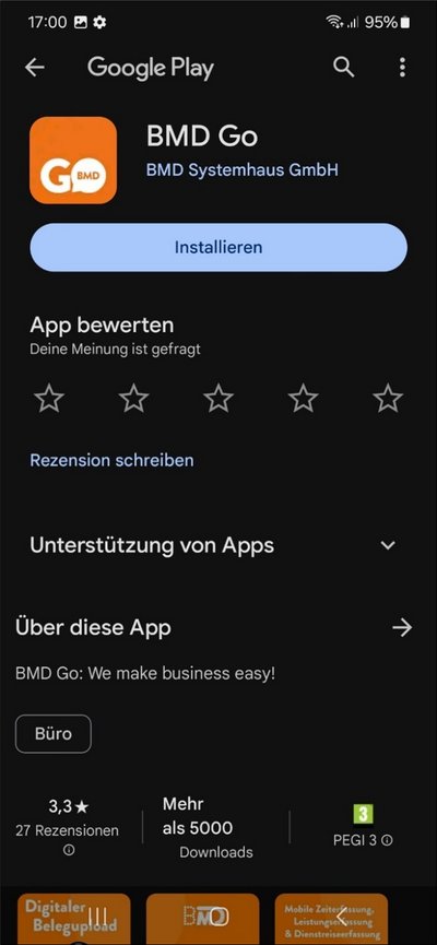 BMD Go in the Play Store