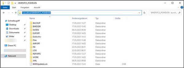 Screenshot of the File Explorer