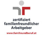 Gütezeichen zertifiziert familienfreundlicher Arbeitgeber