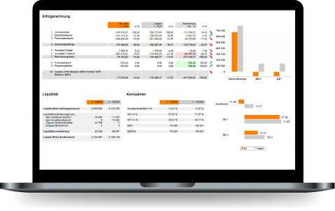 Screenshot of BMD controlling software.