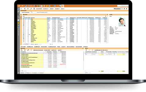 Screenshot of BMD HRM software.