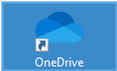 Screenshot des OneDrive-Symbols im Startmenü