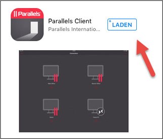 Parallels Client in the App Store