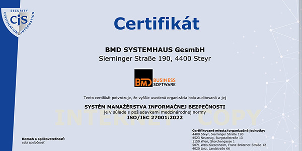 ISO 27001:2022 – Systém manažérstva informačnej bezpečnosti
