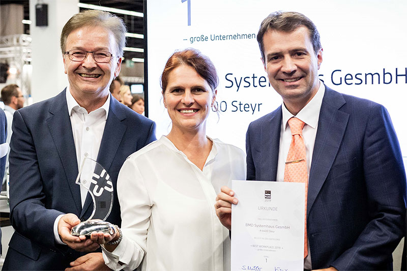 Gruppenfoto vom Best Workplace Award 2019