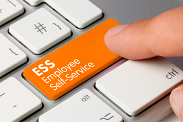 orange Taste mit "ESS Employee Self Service" [© momius - stock.adobe.com]