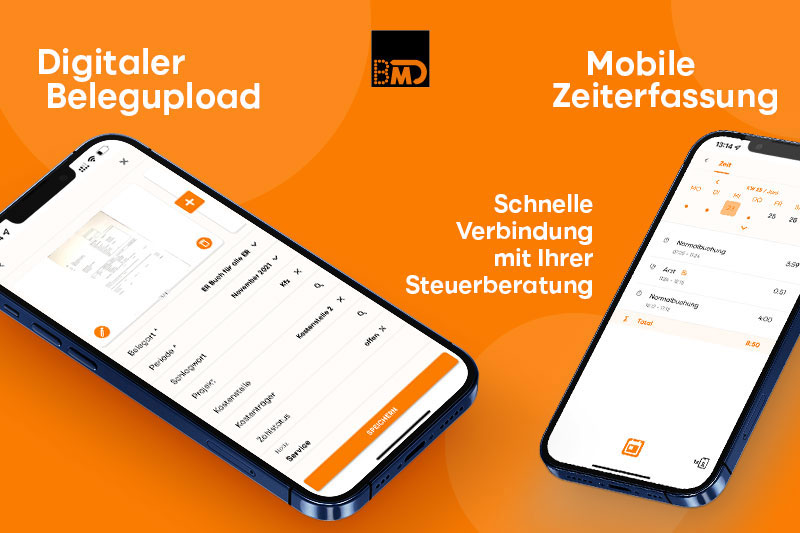 Sie sehen Screenshots der BMD Go App - [© BMD]