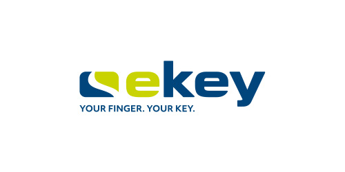 Logo von ekey biometric systems GmbH auf weißem Hintergrund [© ekey biometric]